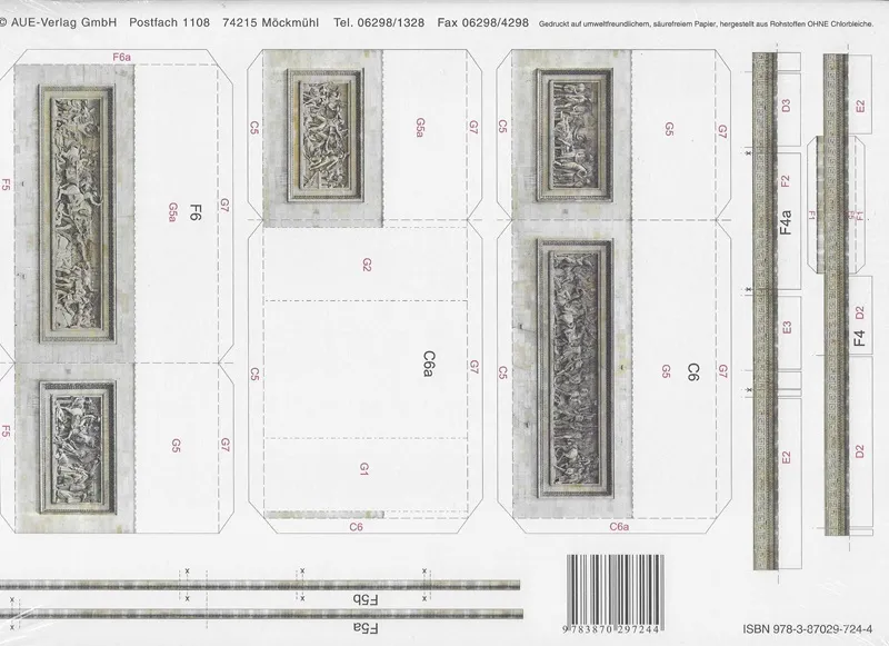 Papierový model Víťazný oblúk v Paríži